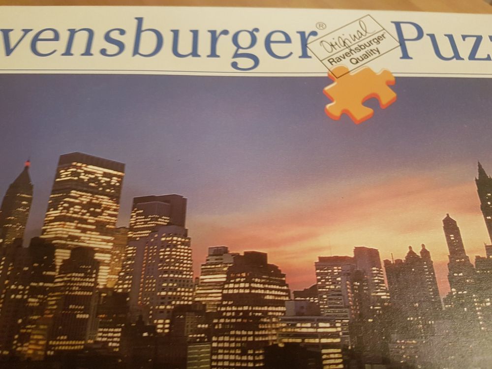 Puzzle 500 pièces - Ravensburger - Carte postale de New York - Voyage