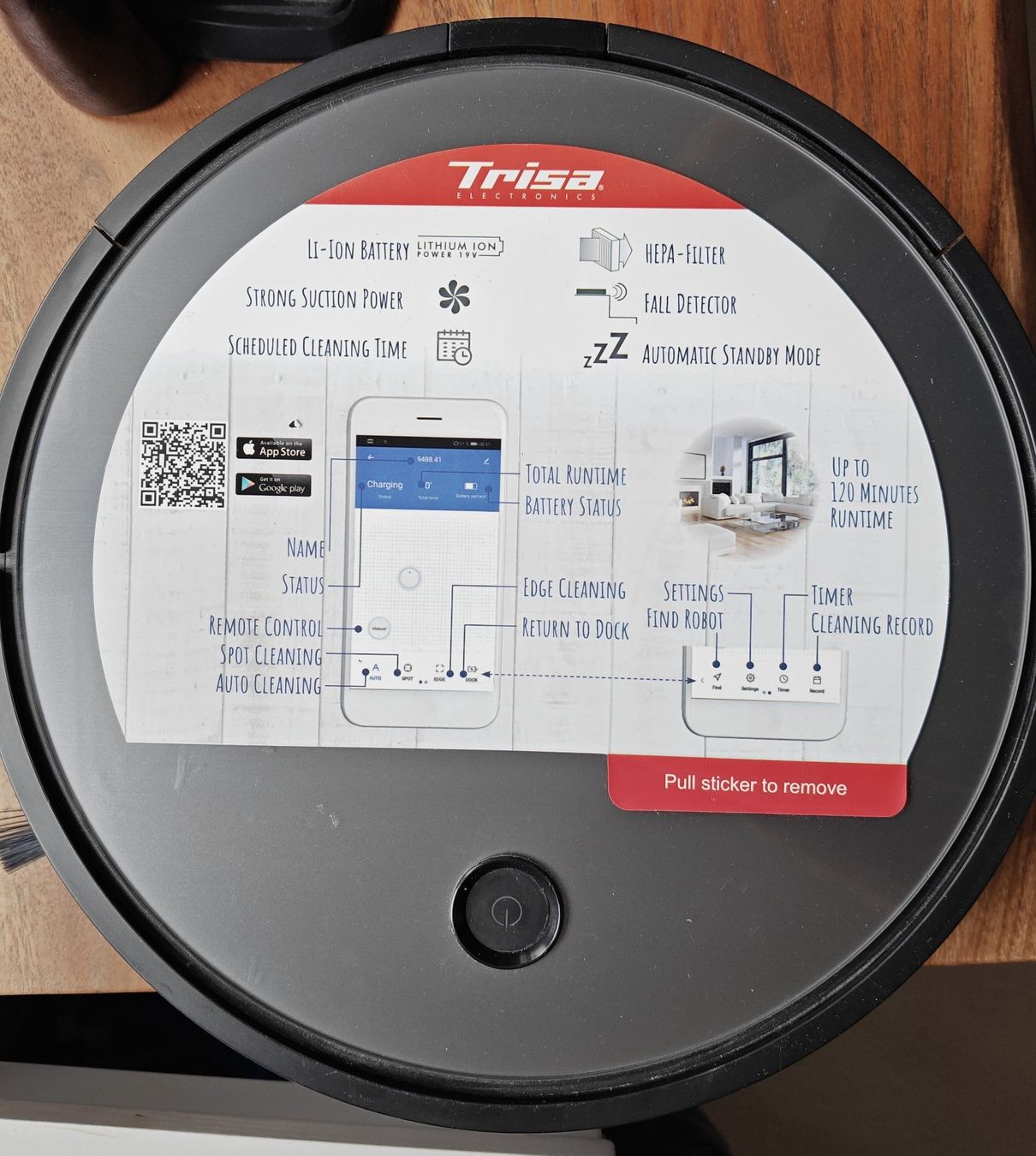 Trisa Aspirapolveri & Accessori: Trisa Robo Clean App Control – Usato da Menzberg venduto da Christoph_Wiler 1