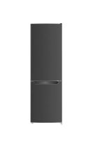 1009 - Kühlschrank Gefrierkombi freistehend BLACK STEEL 157L