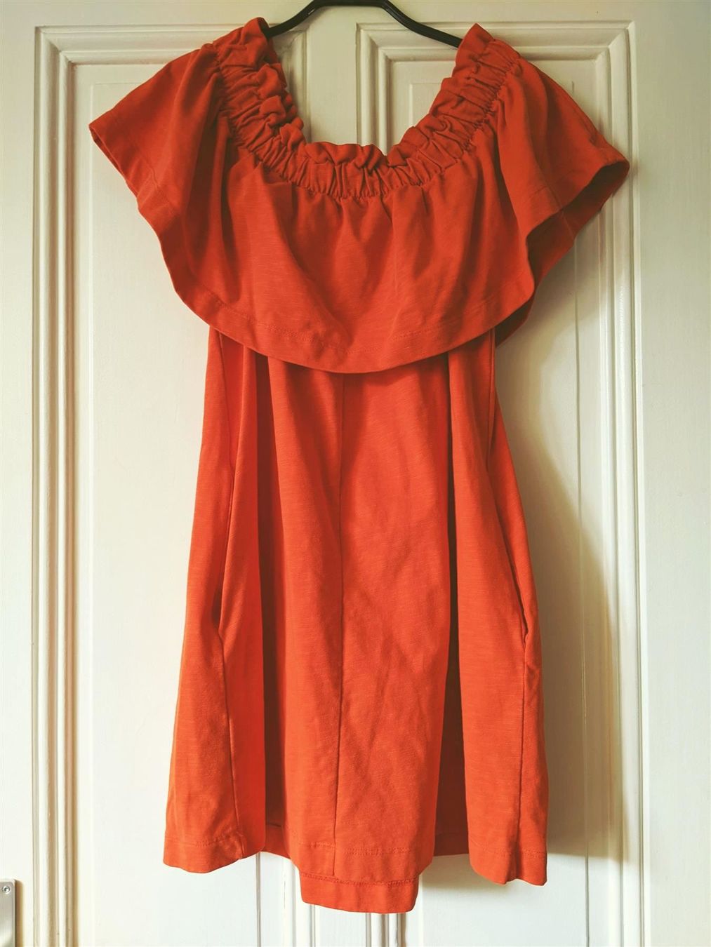 H&M Vestiti: H&M : Mini-robe orange vif col Carmen M-L – Nuovo (secondo la descrizione) da Petit-Lancy venduto da lilycerise 5