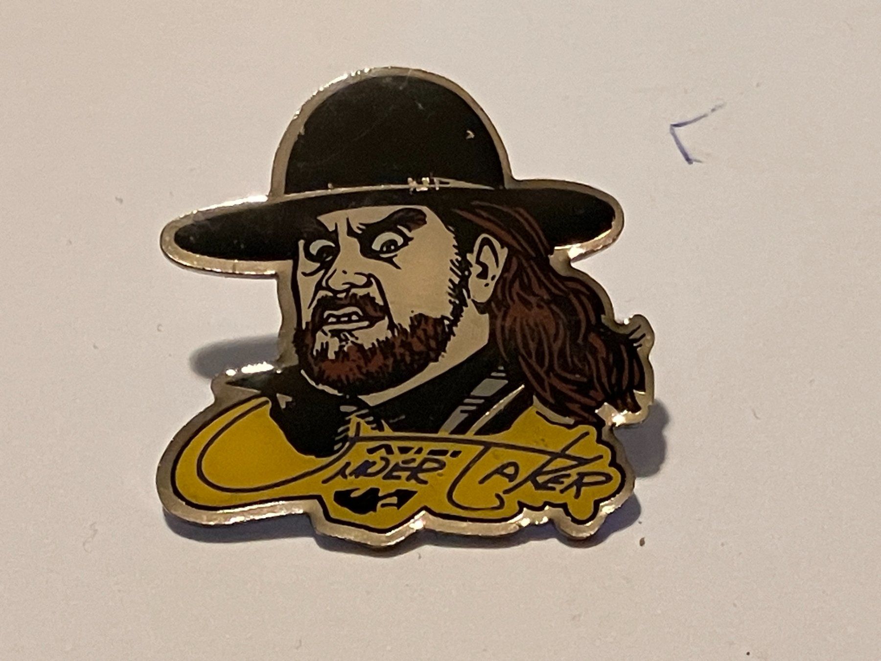 Placchette & Badge: 1 Pin The Under Taker Wrestling – Usato da Basel venduto da djwwpp