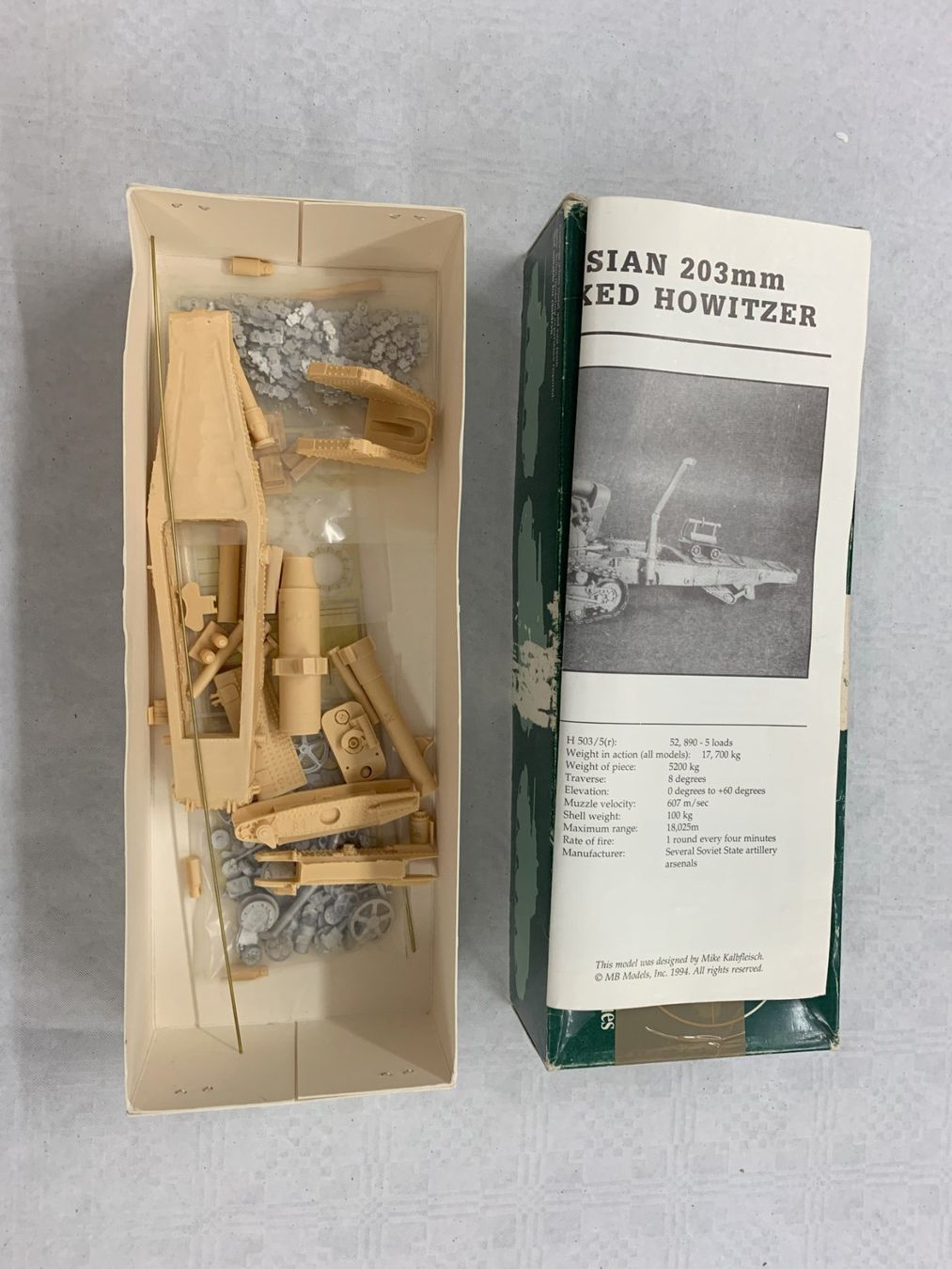 Modellbausätze & Standmodelle: MB Models Russische 2023mm Haubitze – Neu und originalverpackt aus Bolligen von mar_kv6f 1