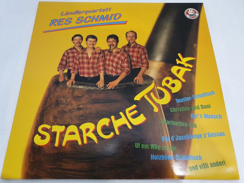 Ländlerquartett Res Schmid – Starche Tubak (Gebraucht) in Uster für CHF ...