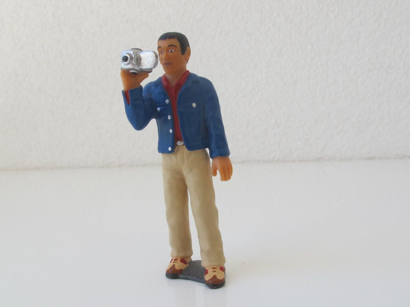 Schleich Statuette: Schleich 13438 Vater mit Kamera – Usato da Vilters venduto da hedi00