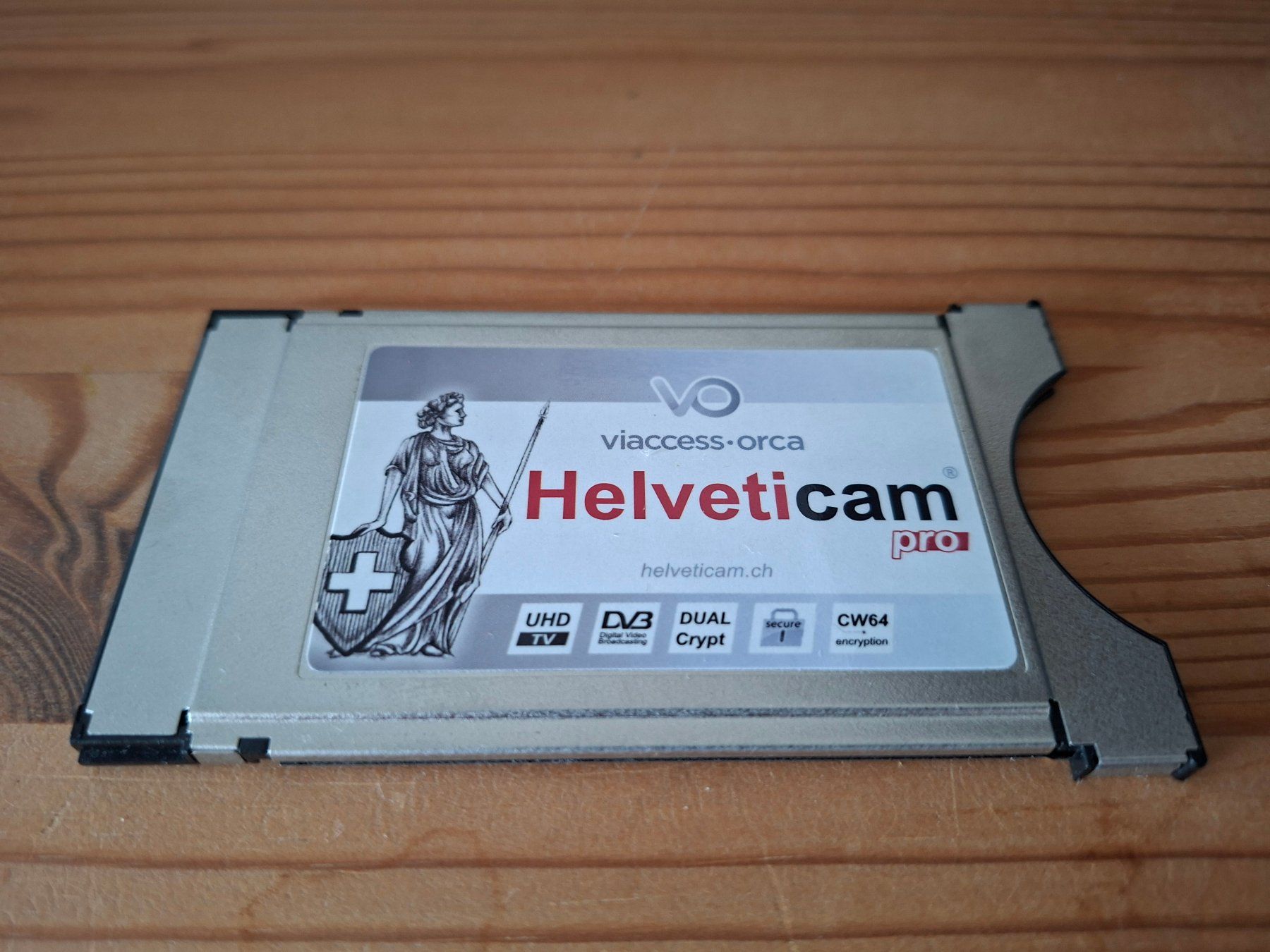 Lecteurs & Adaptateurs: CI-Modul Viaccess Helveticam Pro Dual Secure CW64 – D'occasion à St.Niklausen LU par Wirdbereitsverwendet 3