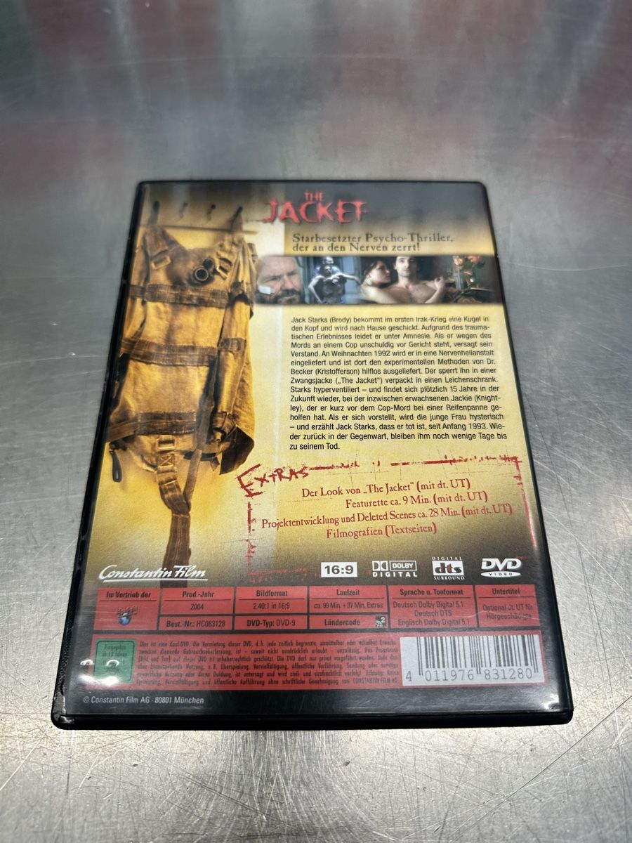 Alle DVDs: The Jacket - DVD – Gebraucht aus Schwende von  2