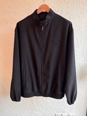 Prada Herrenjacke, Schwarz, neuwertig, Top Zustand, Grösse L