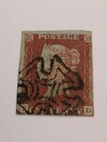 One Penny Red 1841, Platte 38