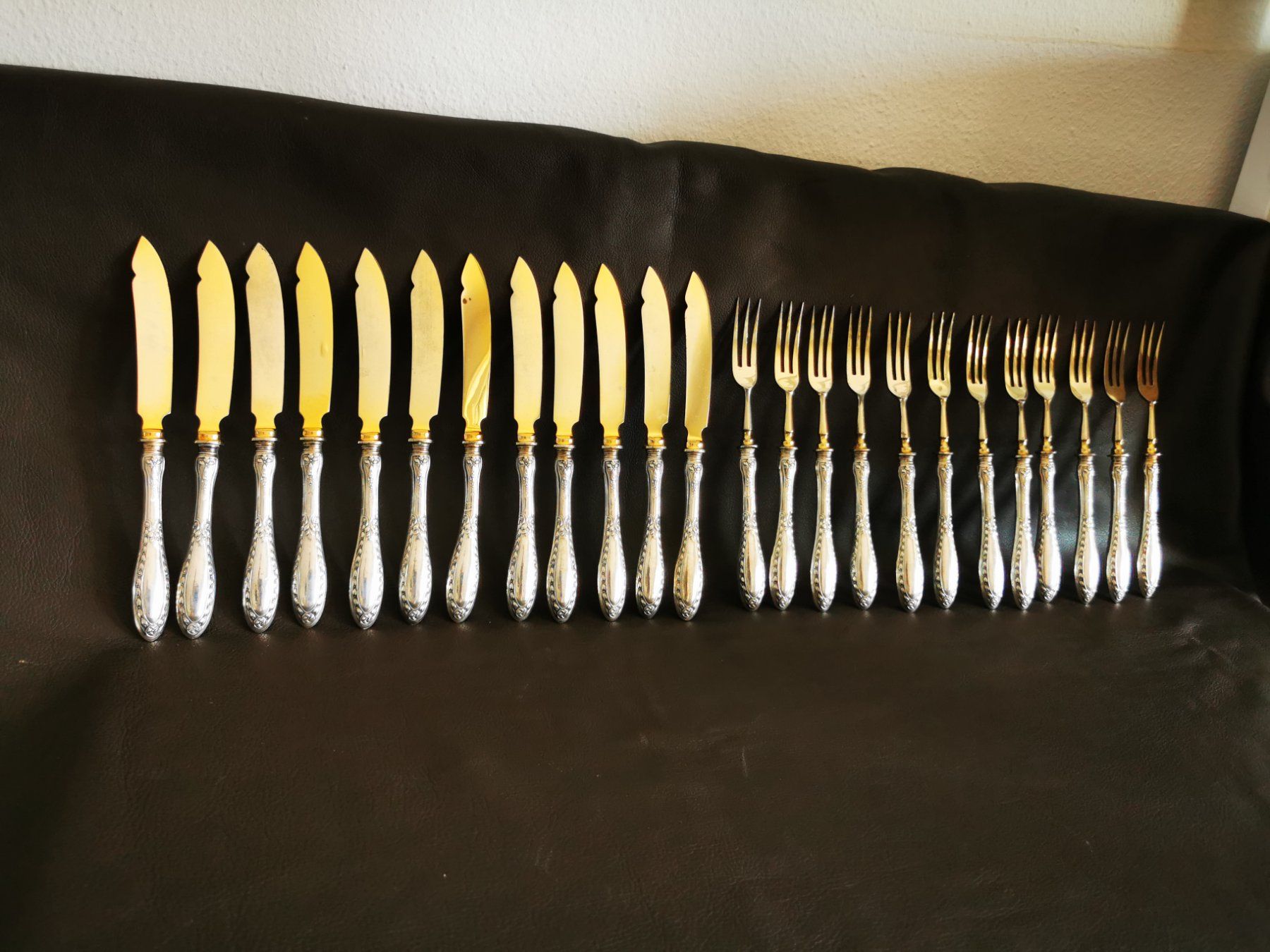 Bestecksets: Set argento 800 epoca XIX secolo – Gebraucht aus Brissago von Kri_2k8j 1