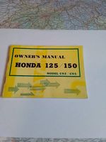 Honda 125/150 Owners Manual für die Modelle C92 und C95