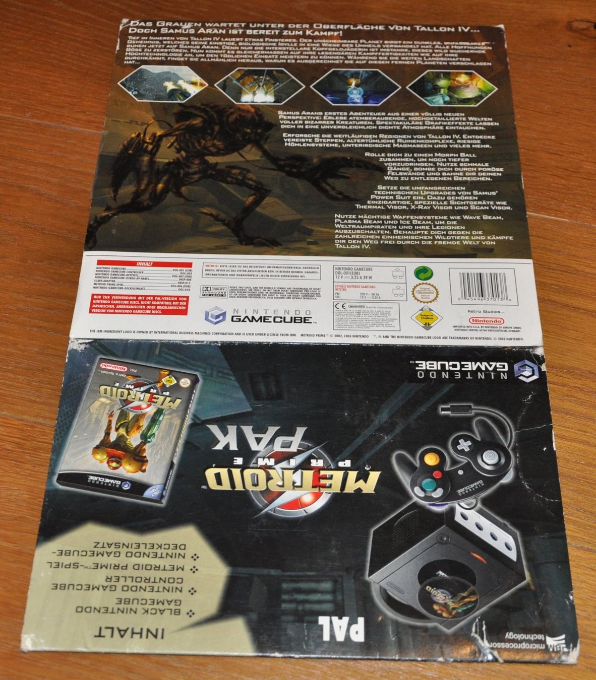 Nintendo Spiele: Metroid Prime Pak Kartonschuber (GameCube) – Gebraucht aus Gelterkinden von Ltsmash 1