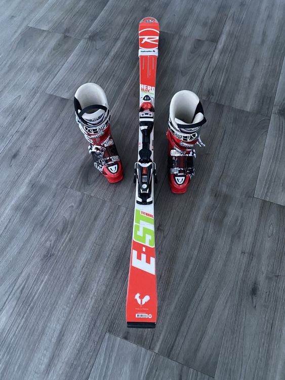 Ski Rossignol Hero mit Skischuh Atomic Kaufen auf Ricardo