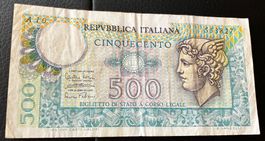 Italien 500 Lire 1974 Serie A10