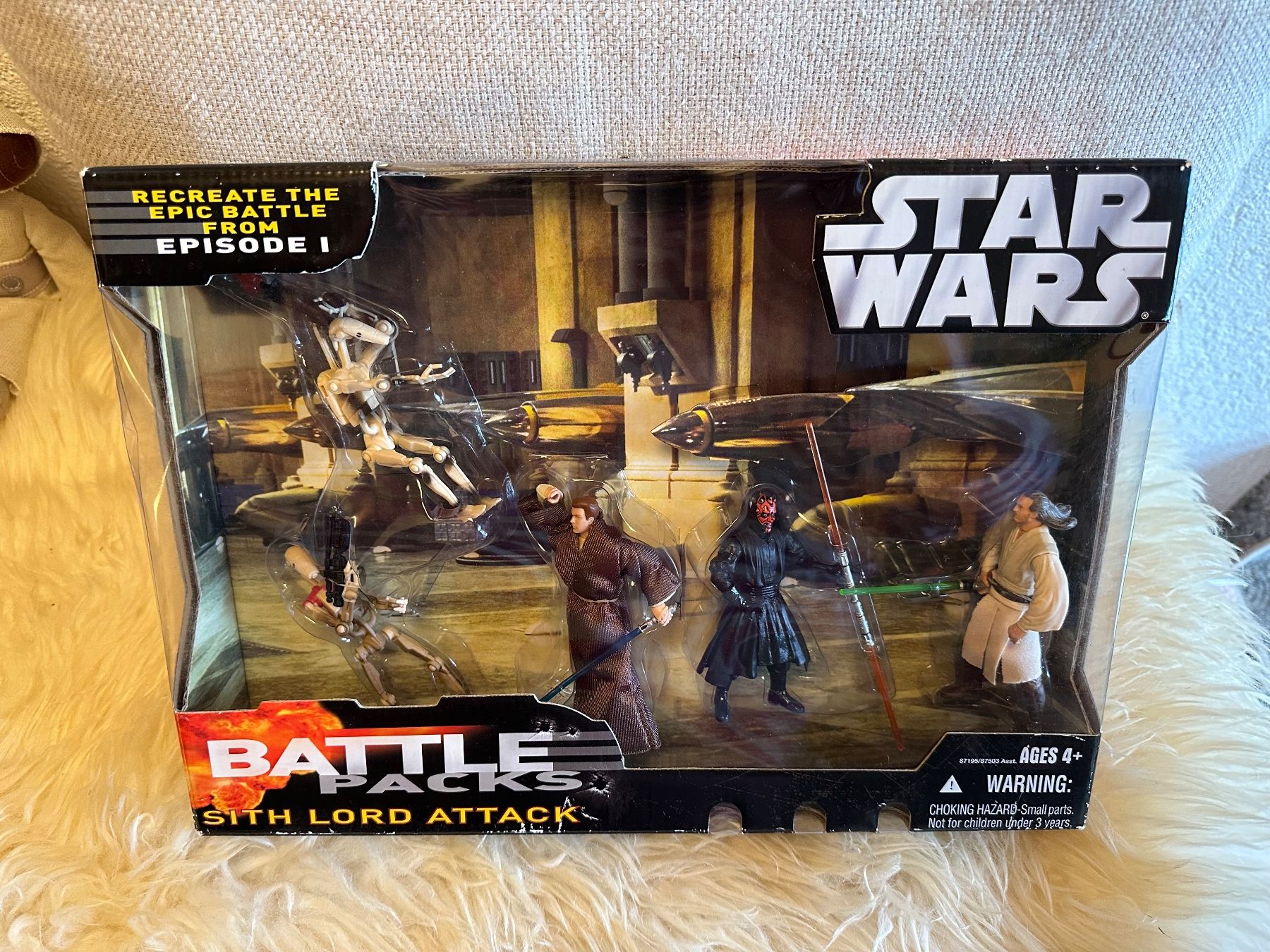 Hasbro Giocattoli: Star Wars Ep. 1 Battle Pack Sith Lord Attack – Nuovo (secondo la descrizione) da Rupperswil venduto da Bienchen022