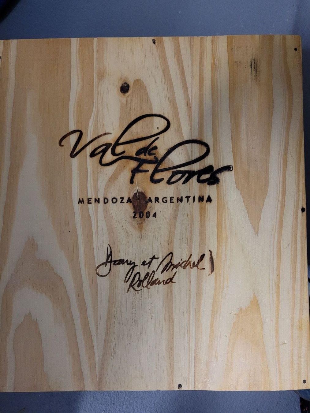Vino: Val des Flores – Nuovo e nell'imballaggio originale da Oberhasli venduto da Chrisch1
