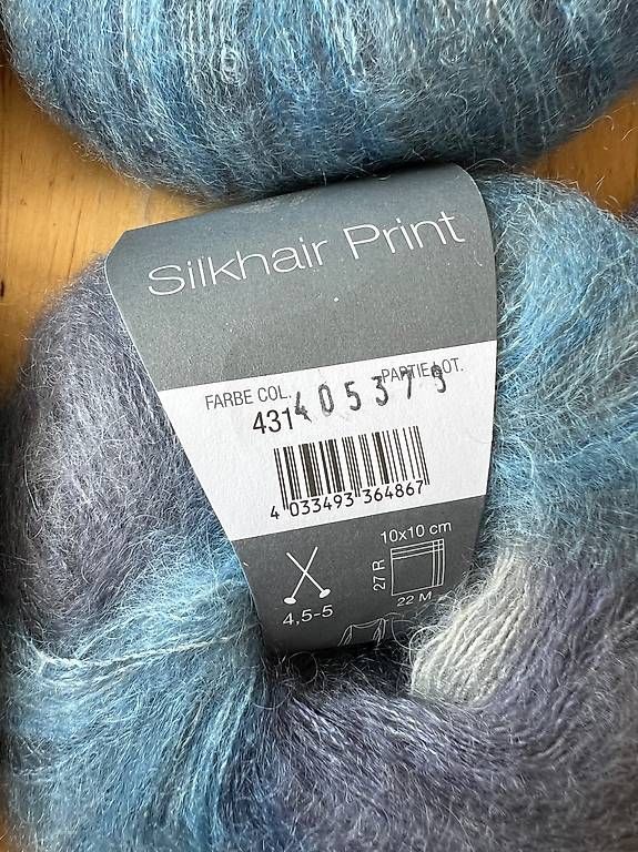 Lana: Wolle - Lana Grossa Silkhair Print – Usato da Zürich venduto da cla_r5cj 1