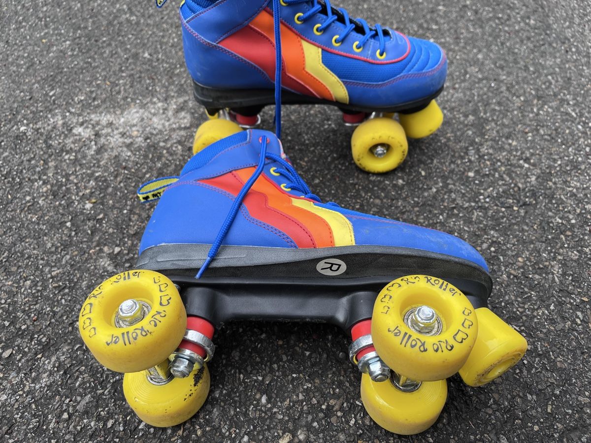 Pattini in linea & Pattini a rotelle: Rio Roller Blueberry Rollschuhe Retro – Usato da Solothurn venduto da freaky_zeke 2