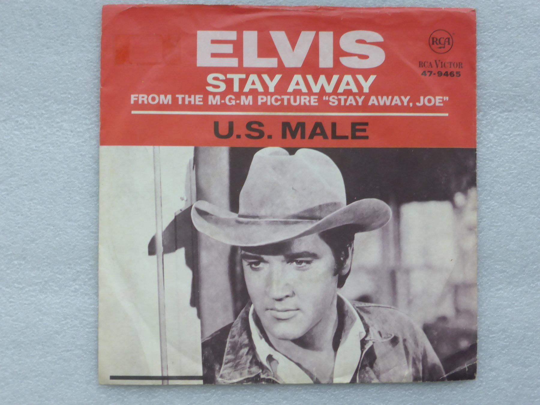 Schallplatten: Vinyl Single  ELVIS PRESLEY – Gebraucht aus Küssnacht am Rigi von Mondkinder