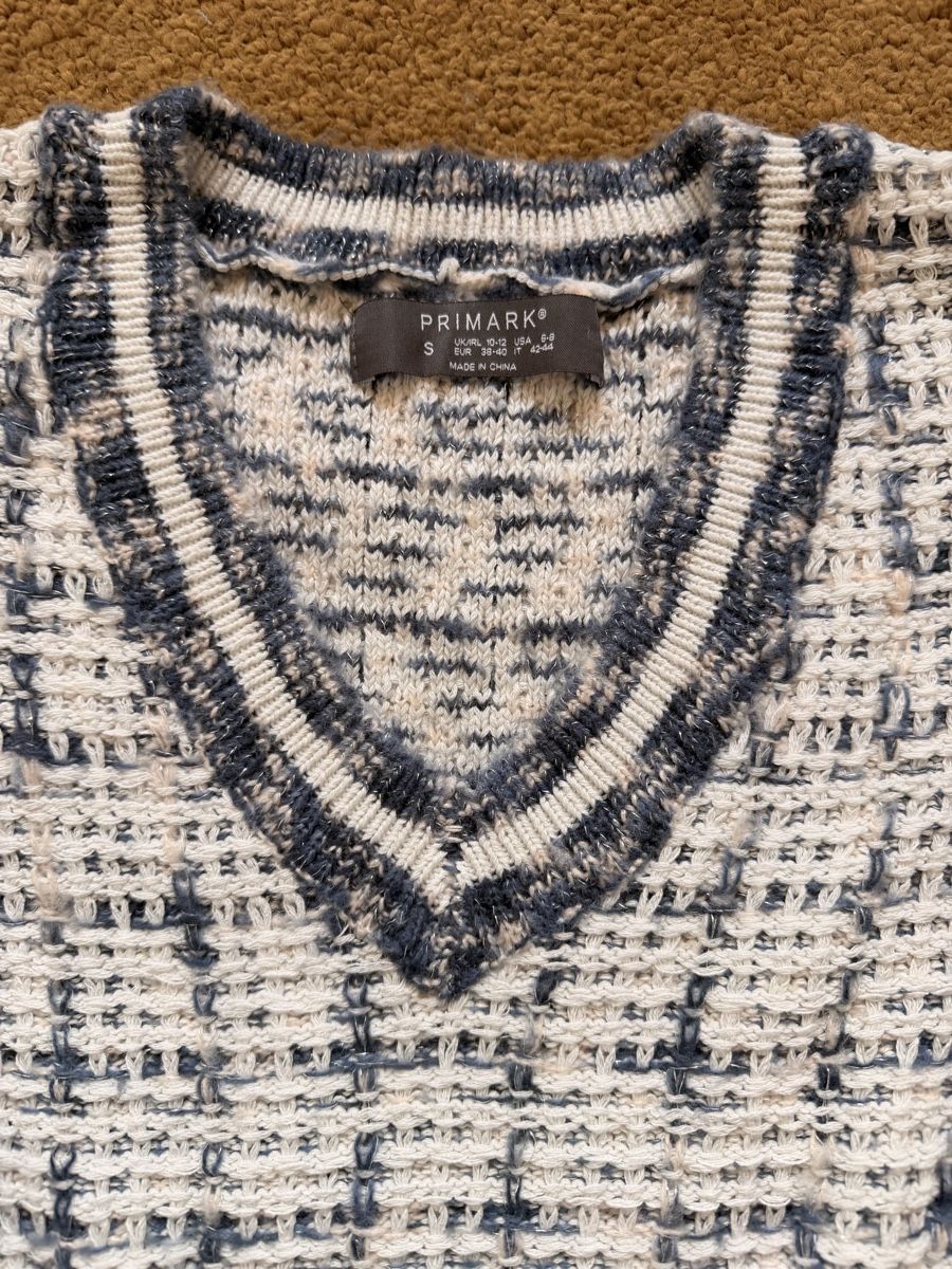 Primark Maglioni & Felpe: Super Pullover von Primark, blau weiss Gr. S, Top!  – Usato da Wila venduto da sirisum 1