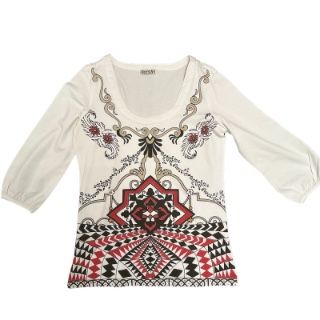 VINTAGE Y2K SPRING BLOUSE ETHNO M