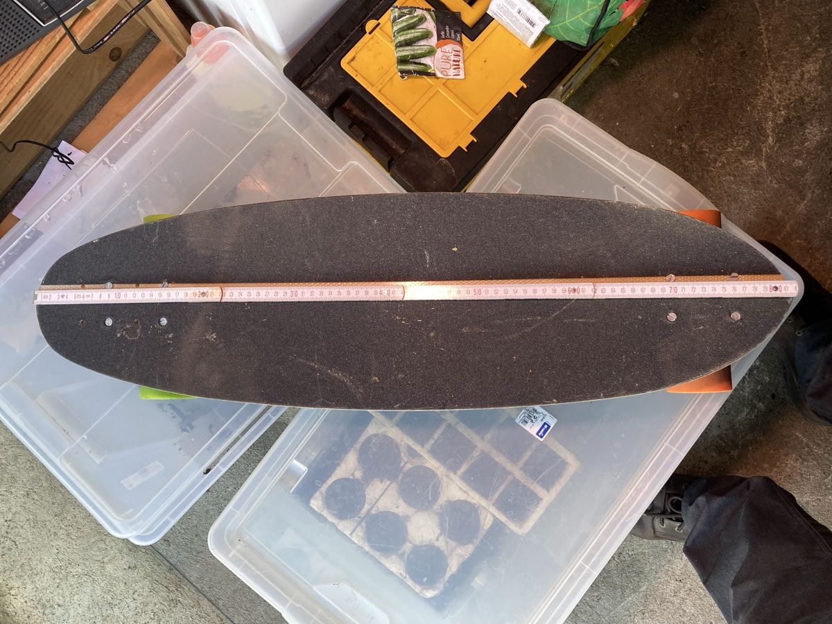 Skateboards: Cooles Longboard von Fibretec, Zigzag Wheels! – Usato da Erlenbach ZH venduto da jospa77 3