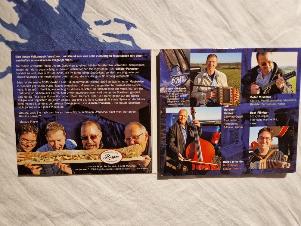 CD: Ländler Panache: Es Usfährtli – Usato da Brittnau venduto da Zibu 1