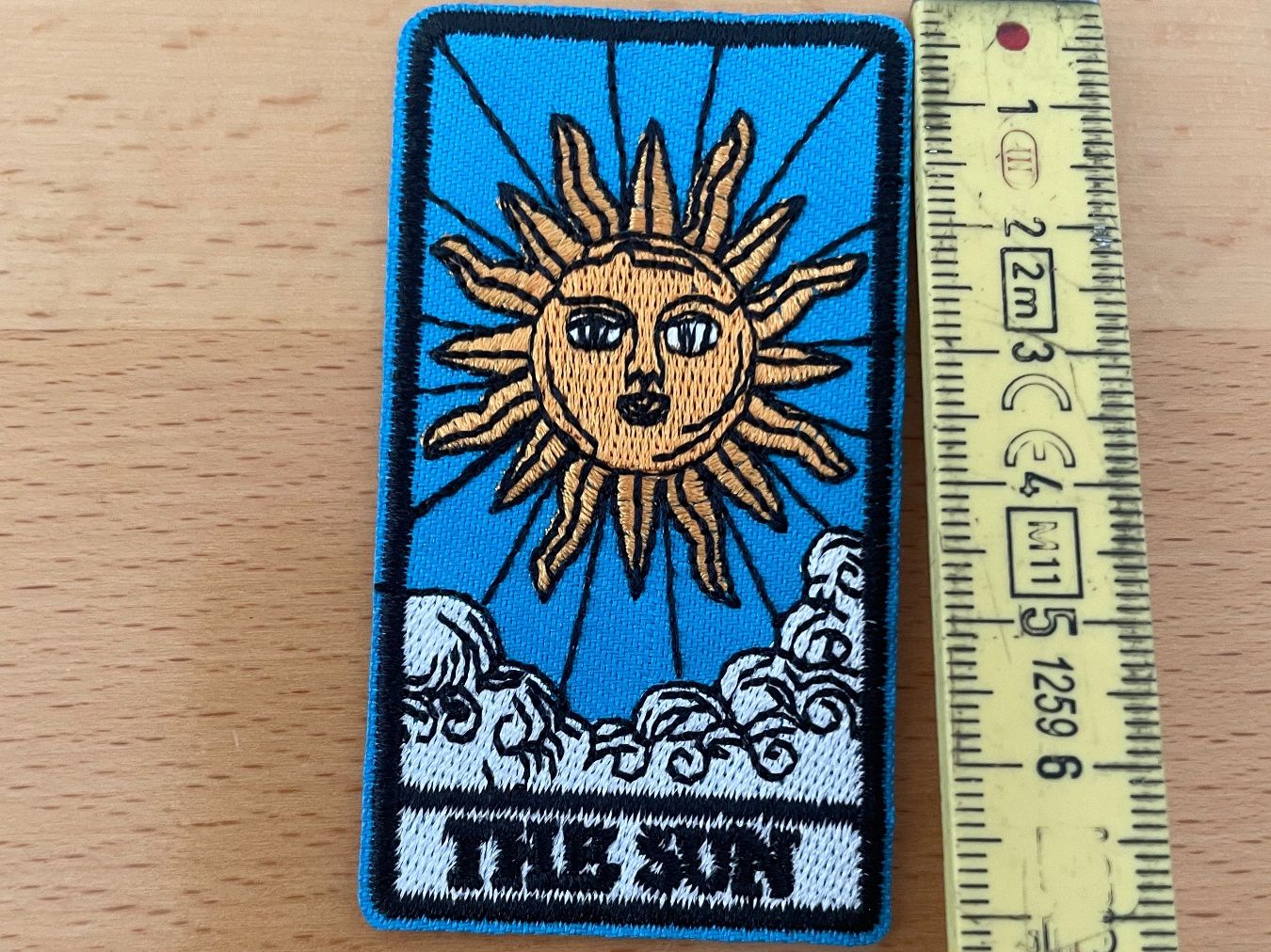 Toppe: Tarot The Sun Patch Aufnäher Sticker – Nuovo (secondo la descrizione) da Horn venduto da abutre72