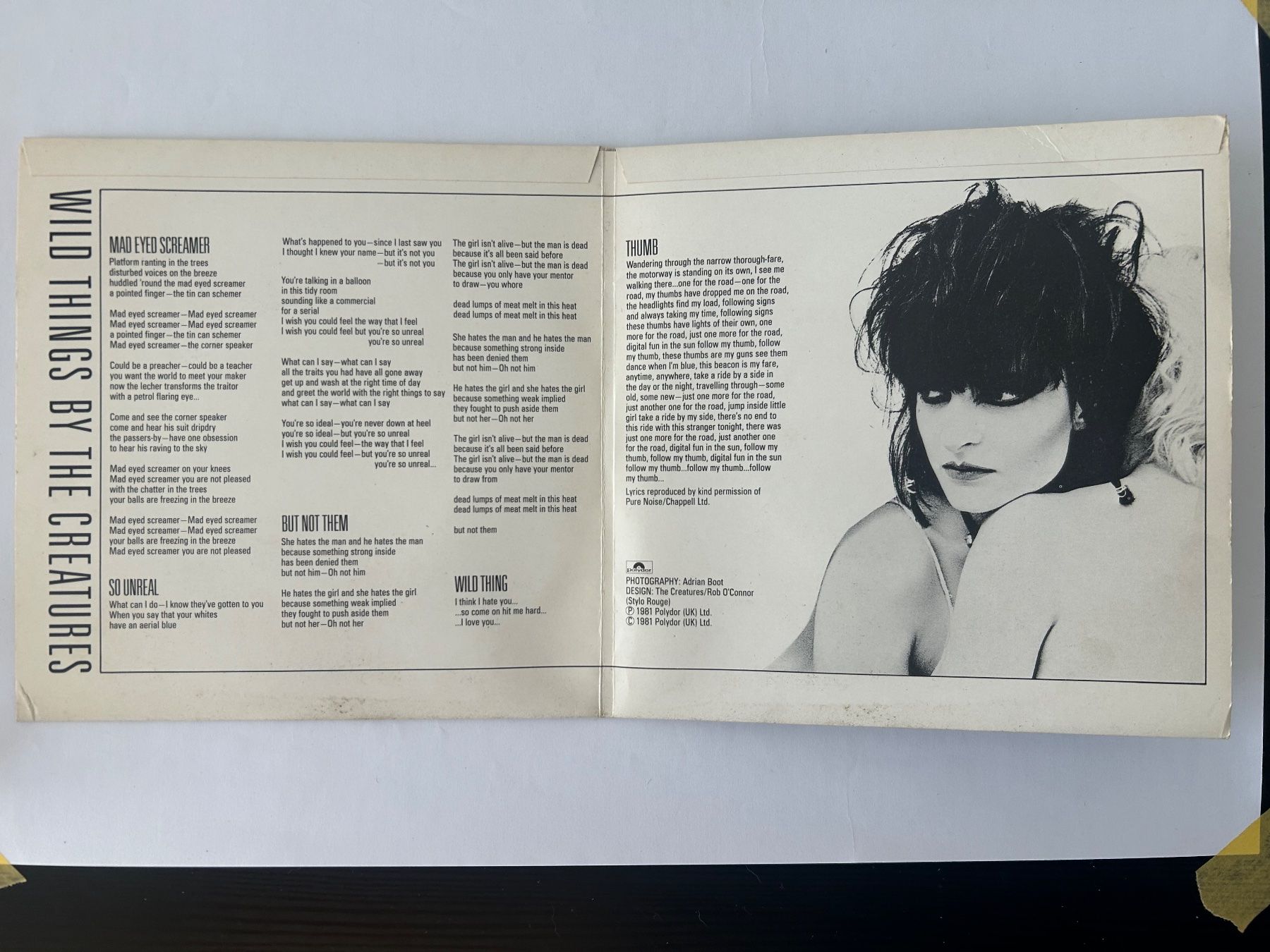Schallplatten: The Creatures - Wild Things (feat. Siouxsie & Budgie) - 1981 – Gebraucht aus La Chaux-de-Fonds von jacq_LaTsch0 1