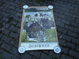 Tourismusplakat: Vierwaldstättersee von Hugo Wetli