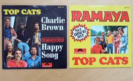 TOP CATS (CH) - 2 VINYL SINGLES (VG+)