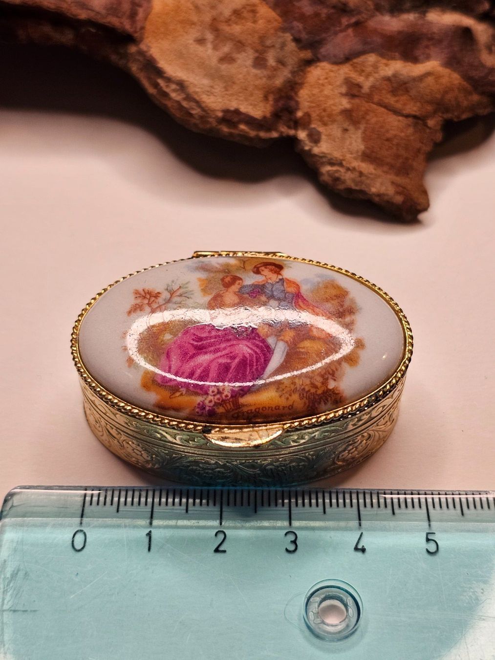 Alle Dekorationen: Fragonard Schmuckdose, Antik – Gebraucht aus Zürich von MaisonBelleCachet 6