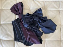 Dolce&Gabbana vintage runway bow top (IT38/XS-S)