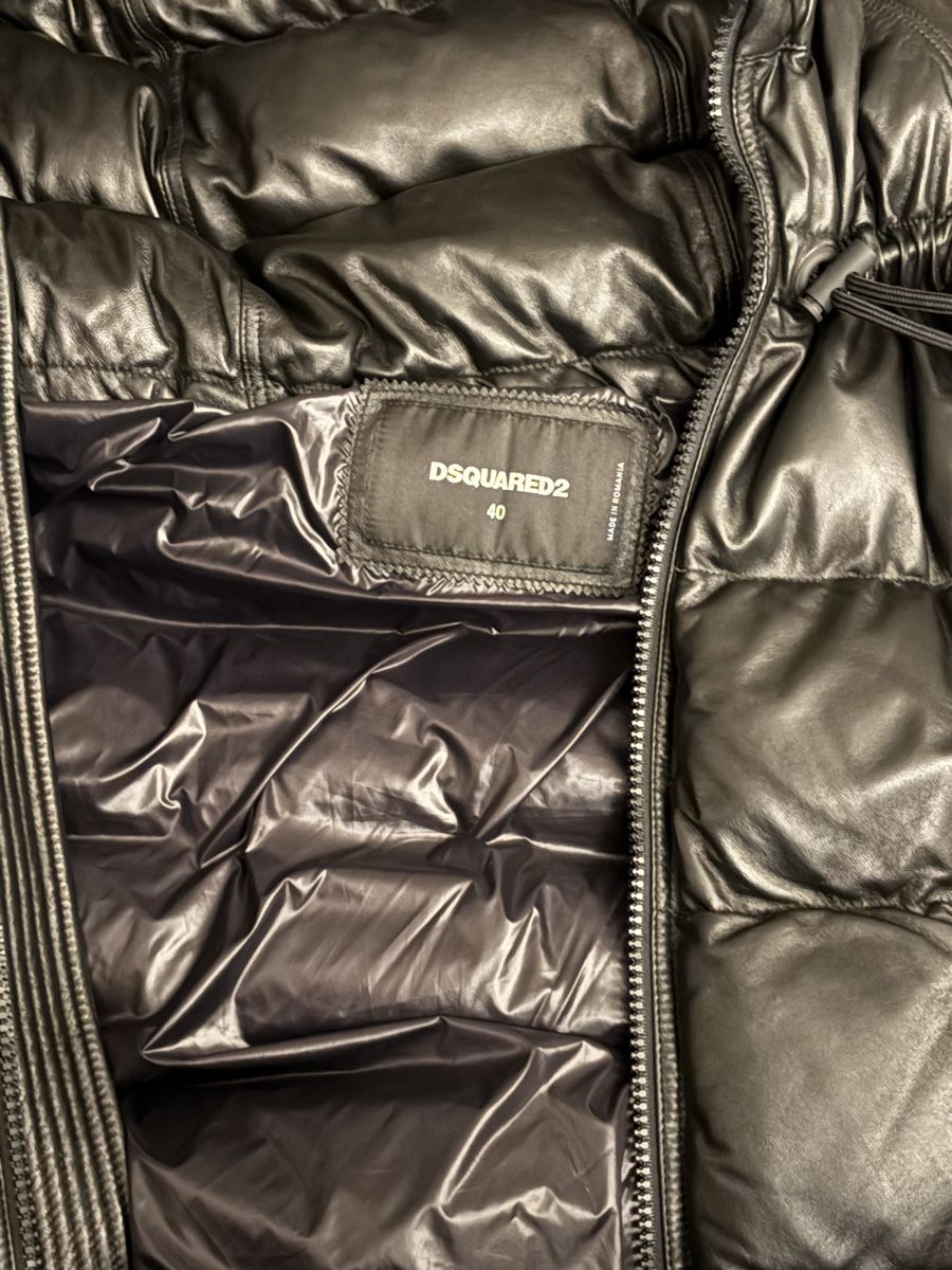 Dsquared2 Giacche: Dsquared Lederdaunenjacke – Nuovo (secondo la descrizione) da Zunzgen venduto da mel_y6w2 4