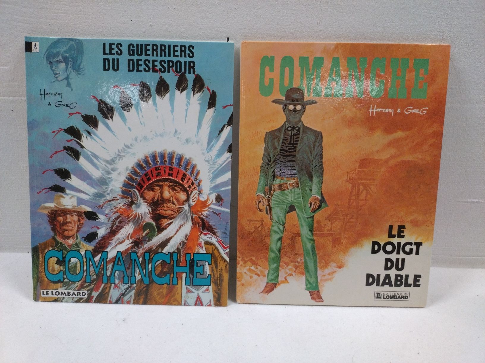 Fumetti: Lot de 2 BD Commanche Hermann et Greg - – Usato da Farvagny-le-Grand venduto da LaCaverne