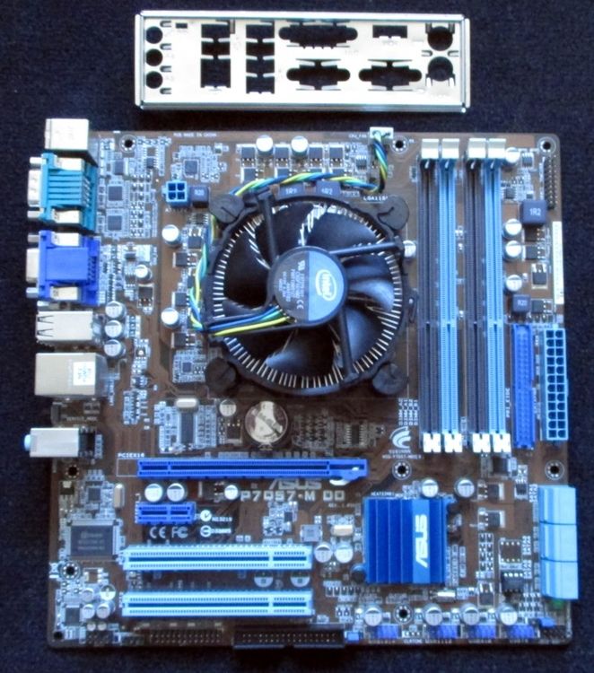 ASUS P7Q57-M DO + CPU i5 + RAM | Kaufen auf Ricardo