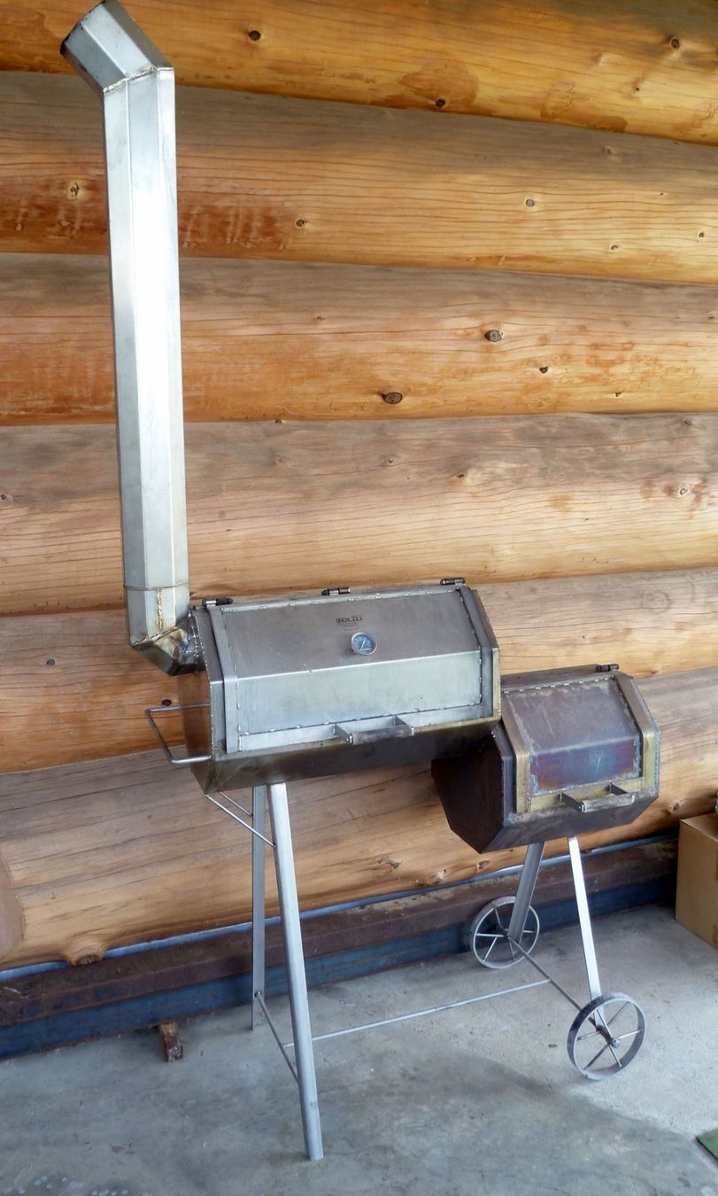 Griglie: Rostfreier Smoker/Grill – Usato da Salmsach venduto da my-fair-lady