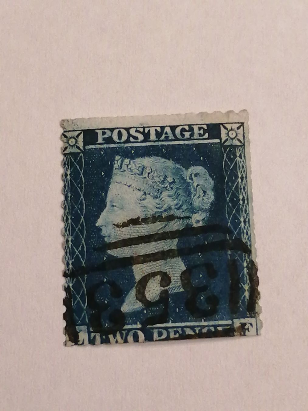 Tous les timbres: Two Pence Blue 1855  – D'occasion à Happerswil par tschergi