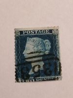 Two Pence Blue 1855 