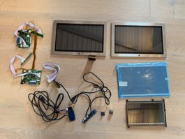 Display-Konvolut – 10.1″ & 7″ LCD, LVDS/HDMI-Boards