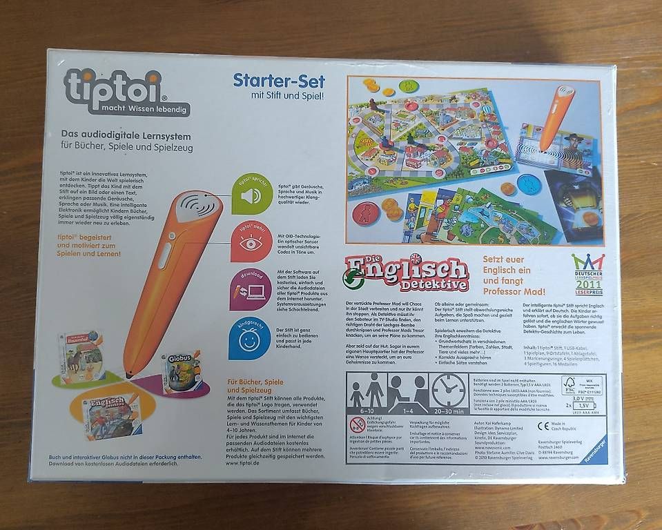 Tiptoi Spiele: NEU: tiptoi Starter-Set mit "Die Englisch Detektive" – Neu und originalverpackt aus Wohlen AG von gnabbr 1