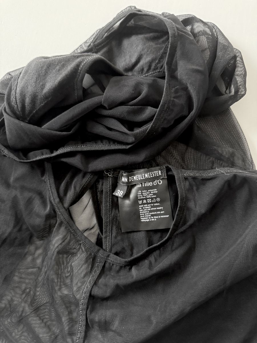 Top: ANN DEMEULEMEESTER New Soft Tulle Bodysuit – Nuovo (secondo la descrizione) da Emmen venduto da Avviivva_Com2023 8