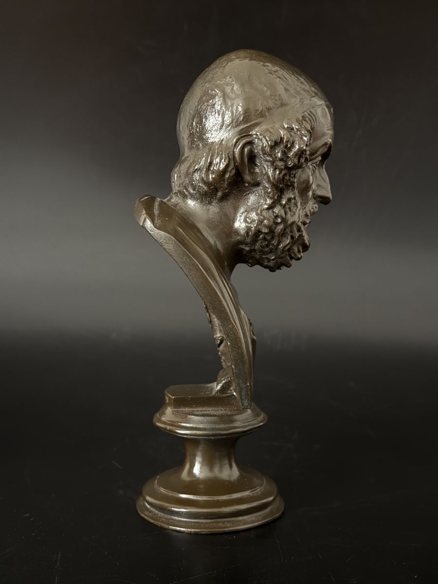 Skulpturen & Statuen: Bronze-Büste Dichter Homer – Gebraucht aus Luzern von downtonabbey 2