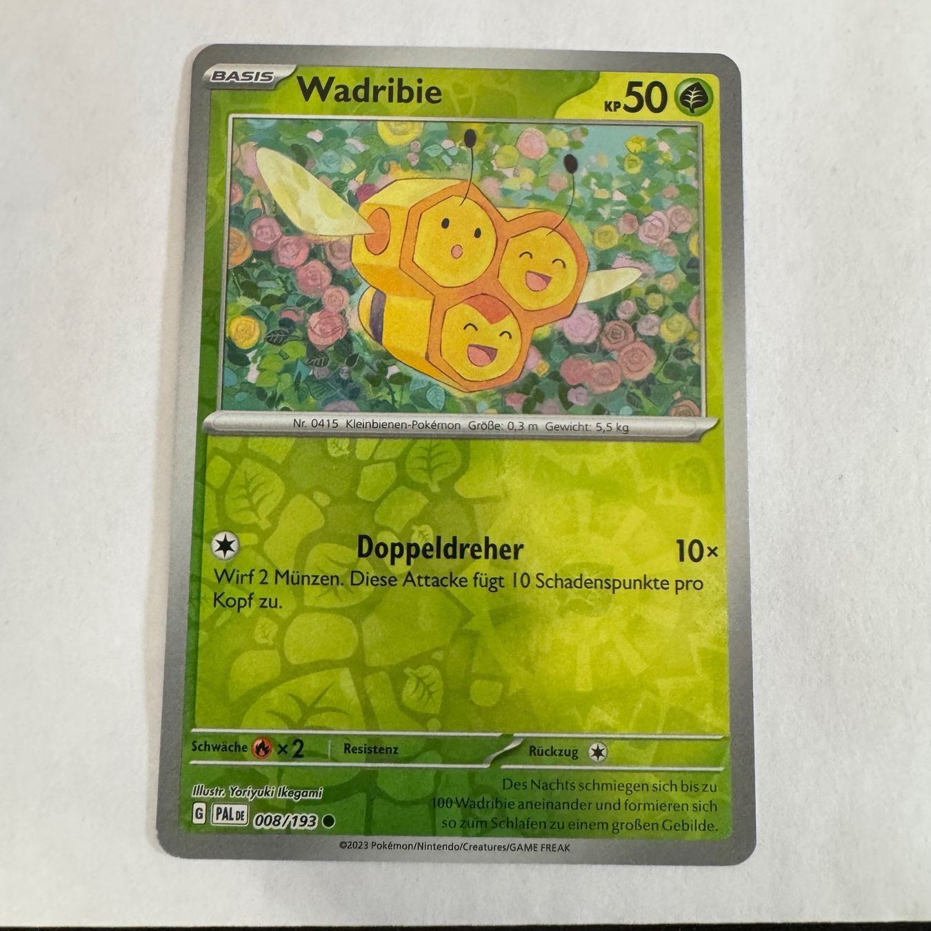 Pokémon Carte collezionabili: Pokémon PFL - Wadribie - 8 / 193 - DE – Nuovo (secondo la descrizione) da Staad SG venduto da miaCards
