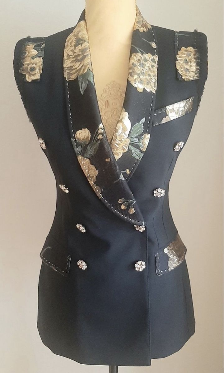 Dolce & Gabbana Jacken: Dolce & Gabbana Weste, Blazer Style, Gr. 36 Neu – Neu (gemäss Beschreibung) aus Weisslingen von Spiegelbild0