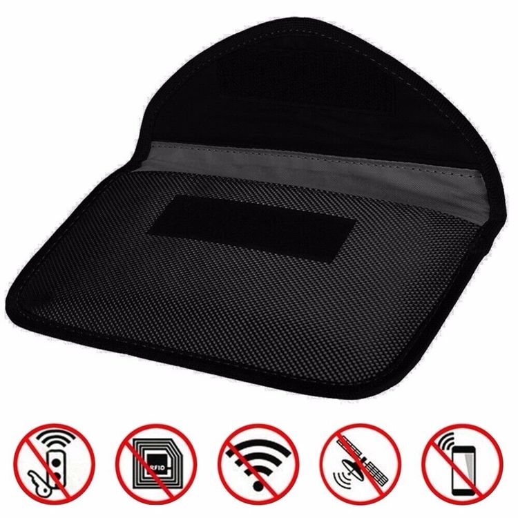 Strahlenschutz Handytasche Classic Schwarz Abschirm Produktbild-Vorschau 9
