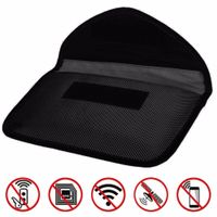 RFID Strahlenschutz-Tasche Smartphone Tasche Schwarz