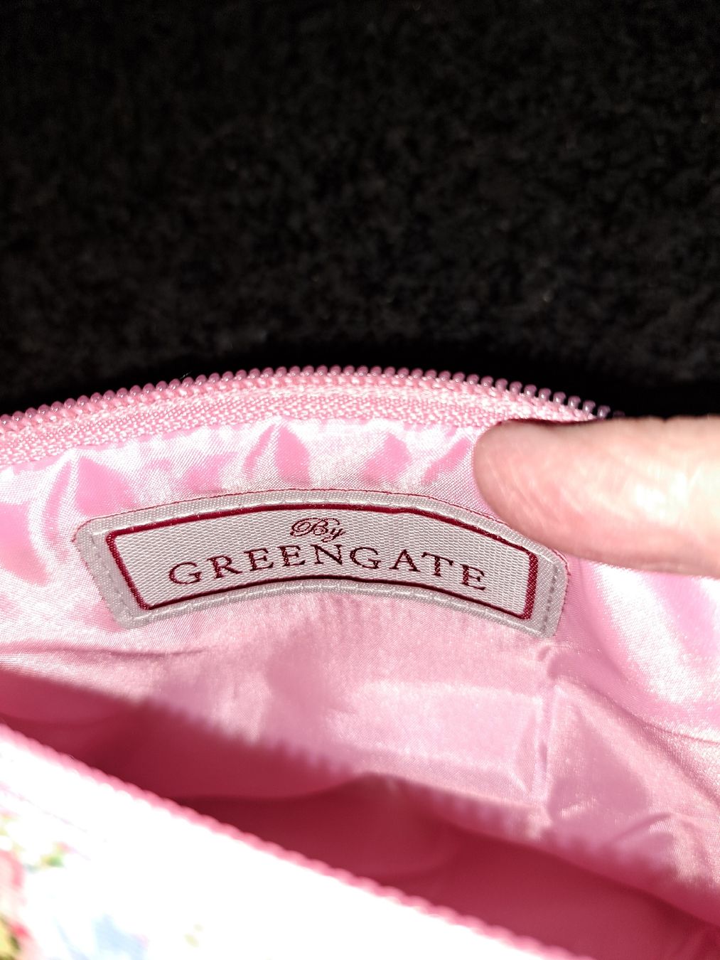 Custodie per cosmetici: Kosmetiktäschli Greengate Blumenmuster Pink/Blau  – Nuovo (secondo la descrizione) da Näfels venduto da Haegli 2