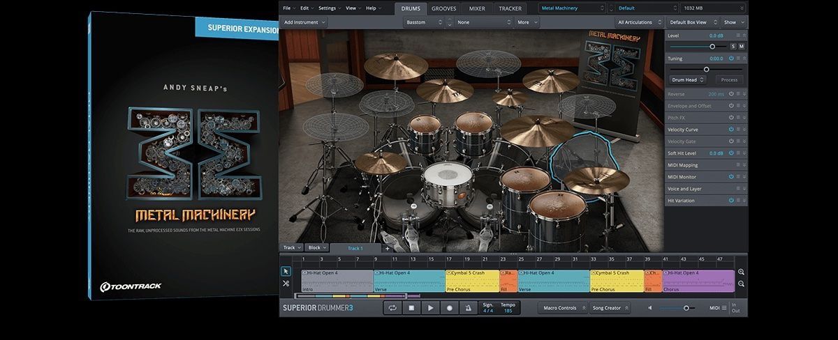 Software: TOONTRACK METAL MACHINERY SDX NEUF – Neu und originalverpackt aus Petit - Lancy von Klettos 1