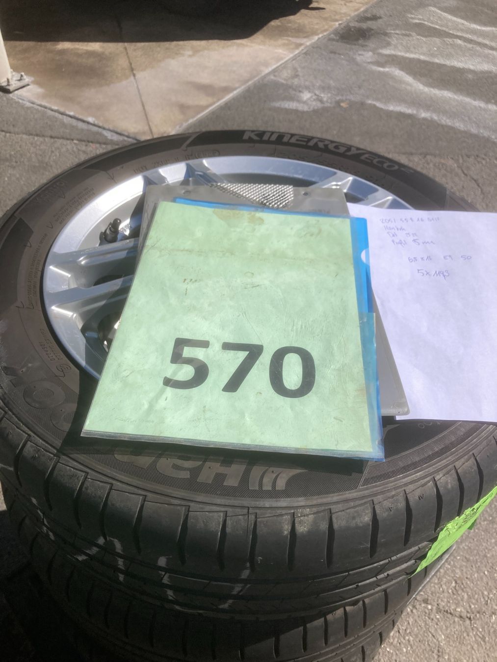 Kia Pneus & Kompletträder: 205/55R16 Sommerräder Kia Ceed – Gebraucht aus Cham von WB2223 8