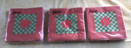 LOT DESIGNER COLLECTION TISSUE SERVIETTE